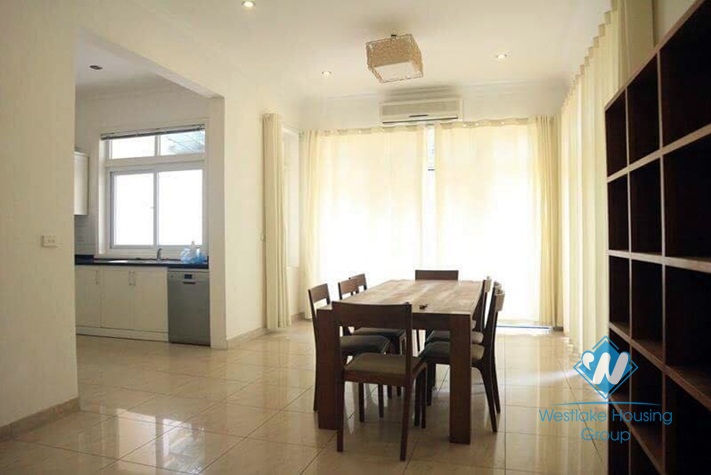 Ciputra resident - furnished 4BR house with tiled yard front & back